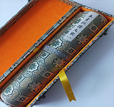 斗门书画装裱案例